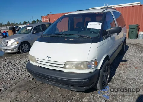 1997 Toyota Previa Dx S/C z USA, uszkodzony, nr VIN JT3GK12M9V1256206